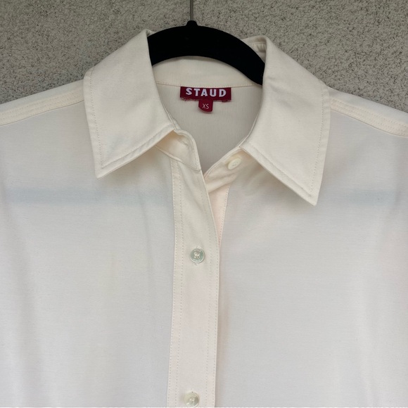 Staud Oversized Button Down Shirt - Picture 5 of 7